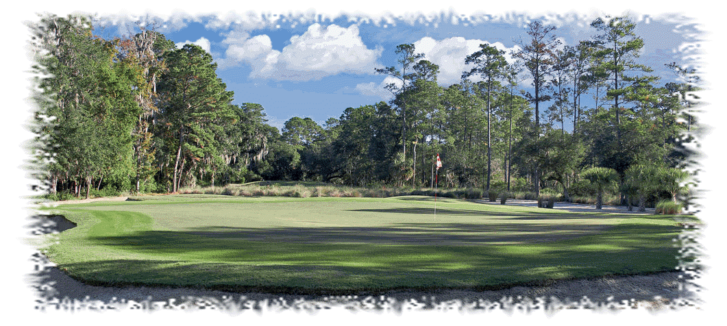 Image: Green from sand trap POV